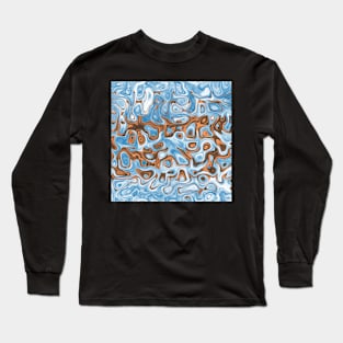 Drift - Original Abstract Design Long Sleeve T-Shirt